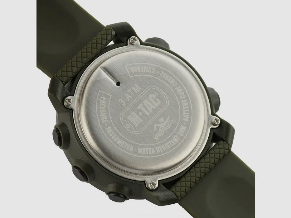 M-Tac® Taktische Multifunktionsuhr Oliv