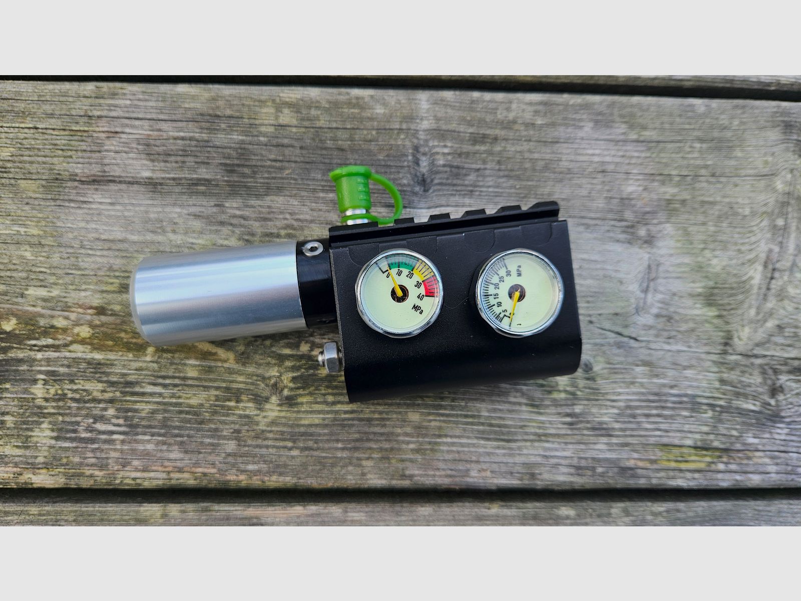 Snowpeak/AirmaX PP750 - Valvola Z Ventilatore PCP Regolatore per il collegamento di bombole d'aria compressa