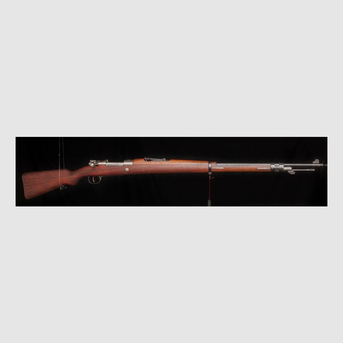 DWM Berlin Mauser 98 1909 Argentino matching numbers, matching number cleaning rod, image 1 of 9