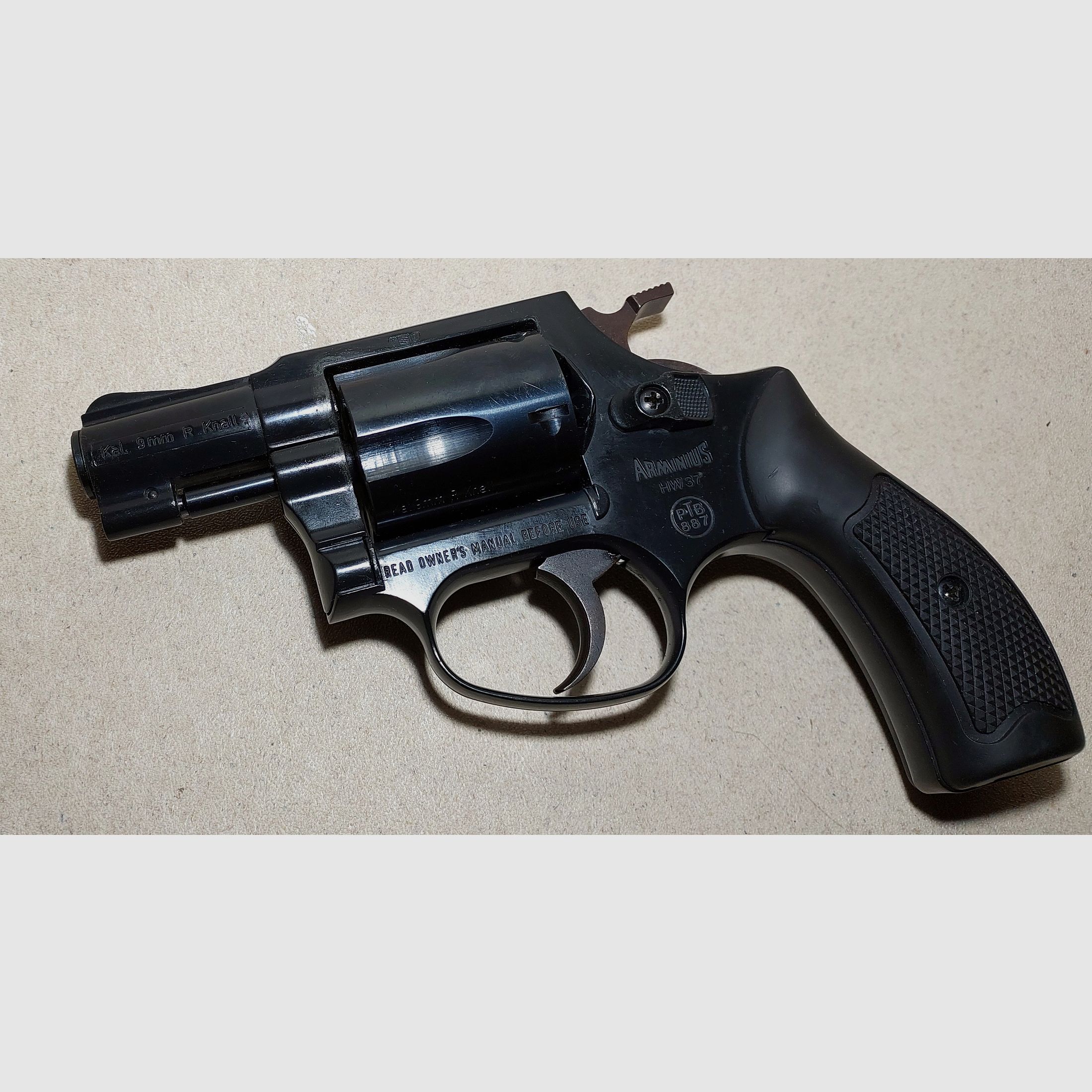 Weihrauch HW37 cal. 9mm R.K. (PTB 887) 