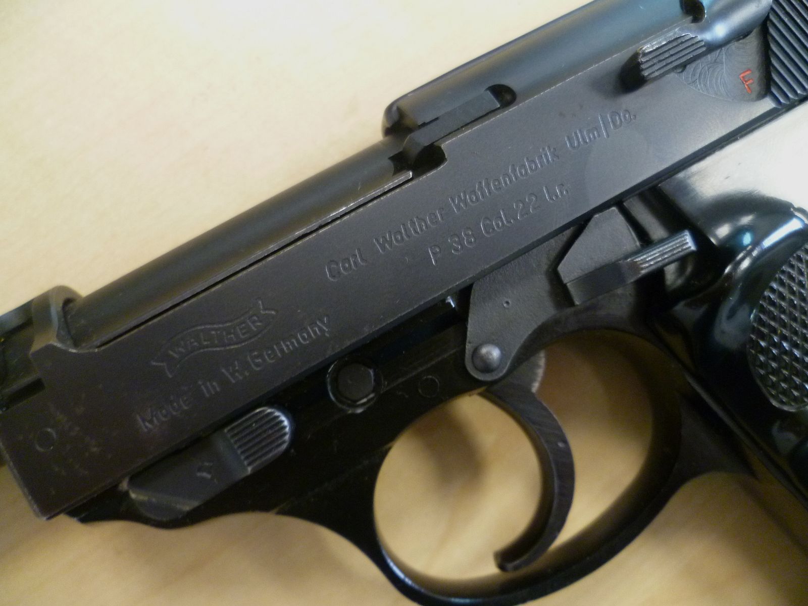 Pistole Walther P38 - .22lr.