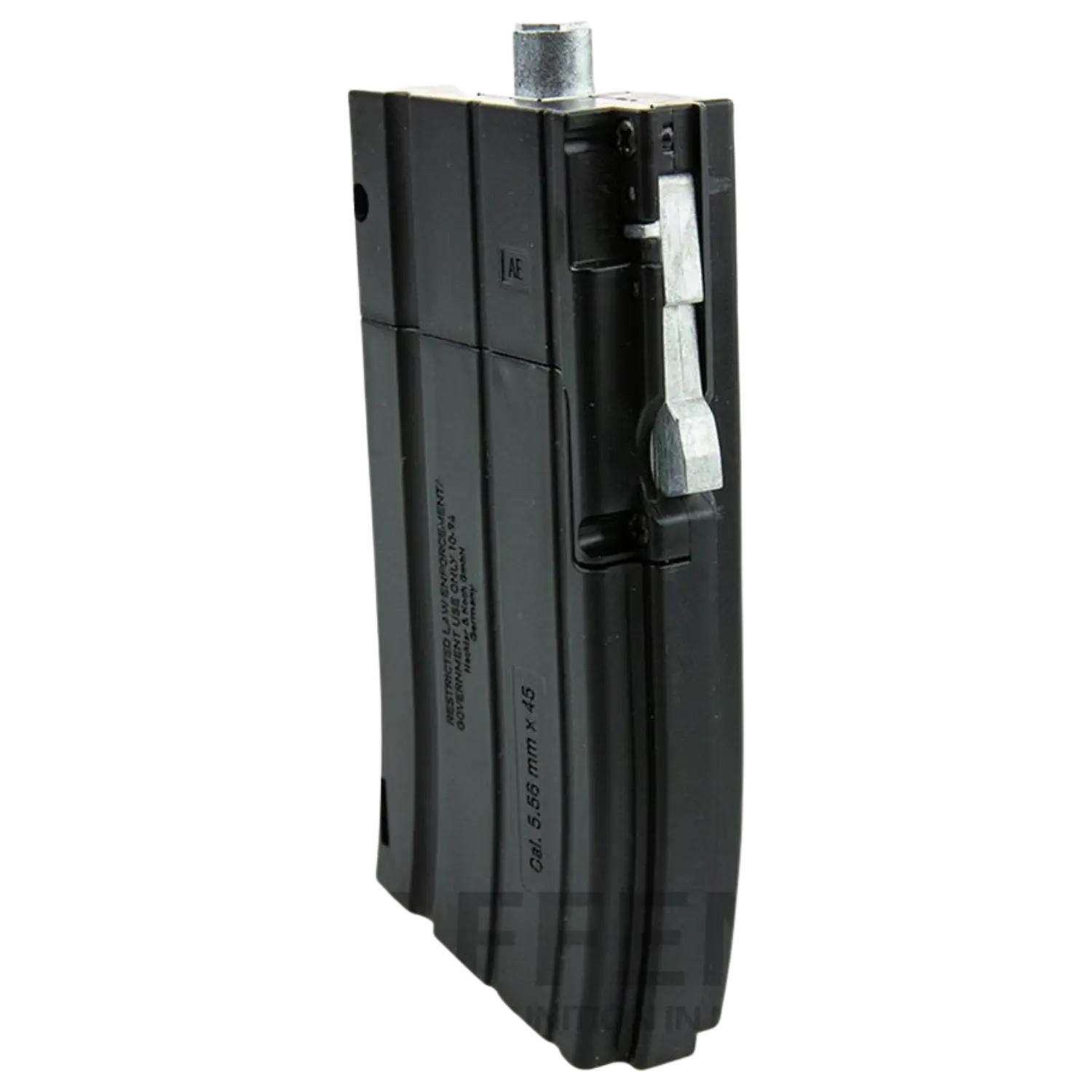 HK416 A5 Caricatore di ricambio CO2 per calibro 4,5mm BB in acciaio