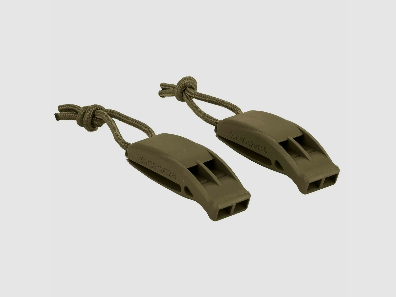 Mil-Tec Mil-Tec Sifflet de Signalisation Tactique Molle 2-Pack - Coyote