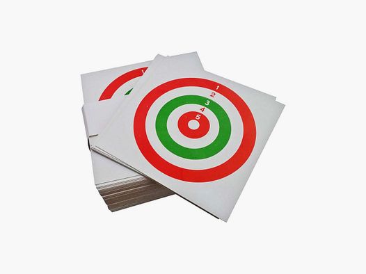 Target Cards in Tricolor