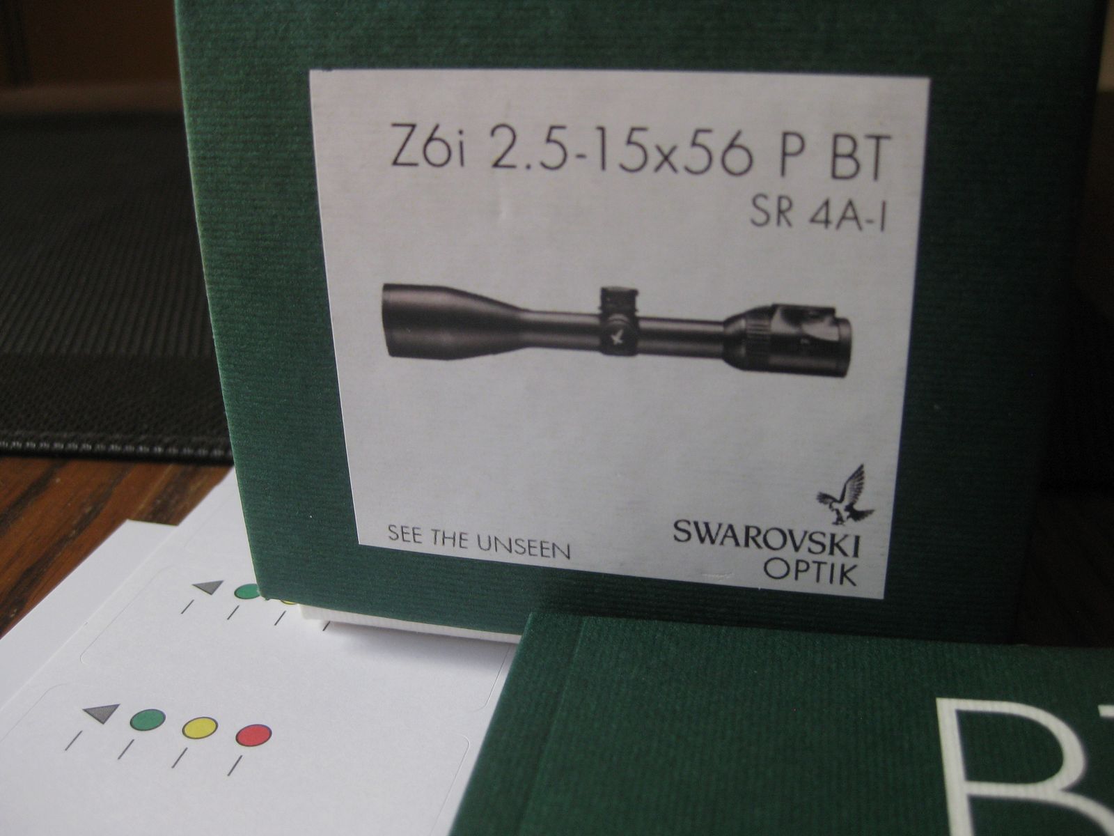 " TOP+NEUWERTIG "  = Swarovski  GEN-II als Z6i 2,5-15x56 P BT SR Abs.4A-I !! Inklusive original Blaser-Sattelmontage-HOCH !! Kein ZEISS-LEICA-GPO-S&B-MAUSER-WALTHER-SAUER 505-R8-K95-R93, Bild 2 von 15