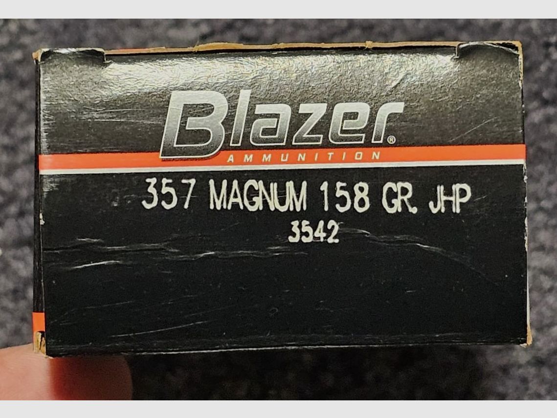 CCI Blazer Aluminium .357 Mag. 158GR JHP 50 nabojów