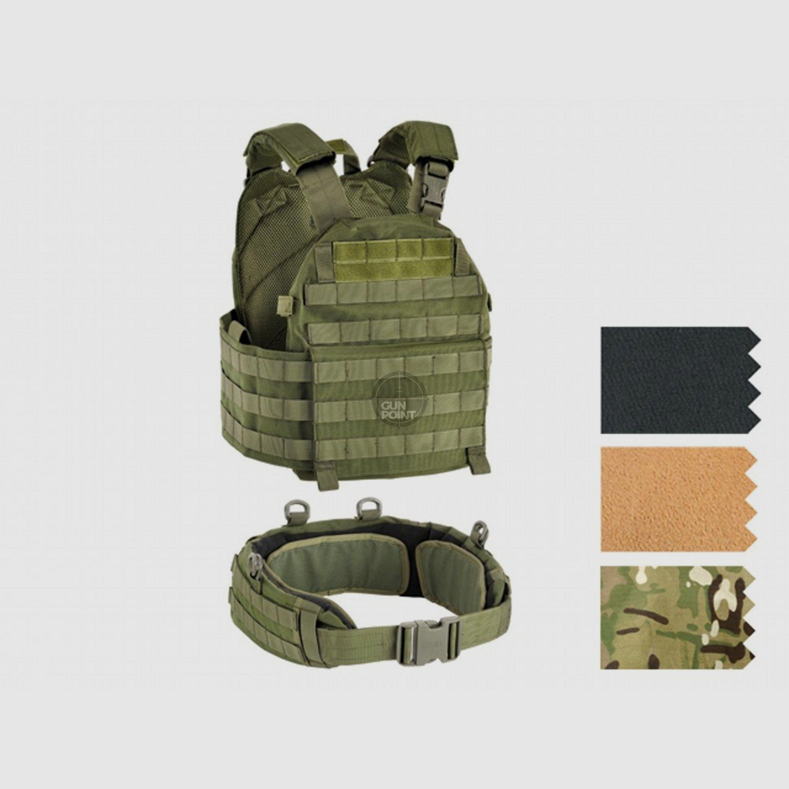 Defcon 5 Vest Carrier Plattentrger OD Green