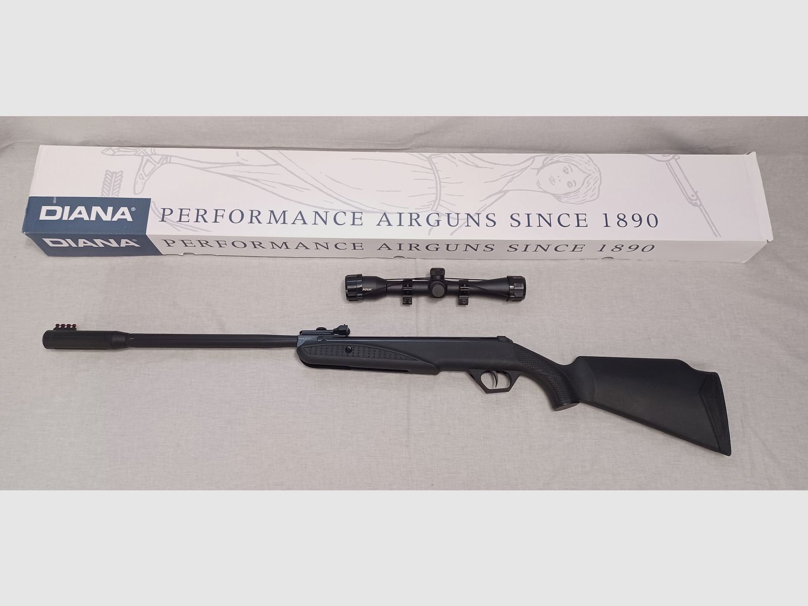 Diana Panther 21 FBB / Zielfernrohr / 4,5 mm Diabolo / Druckluft / Gewehr / OVP (156)