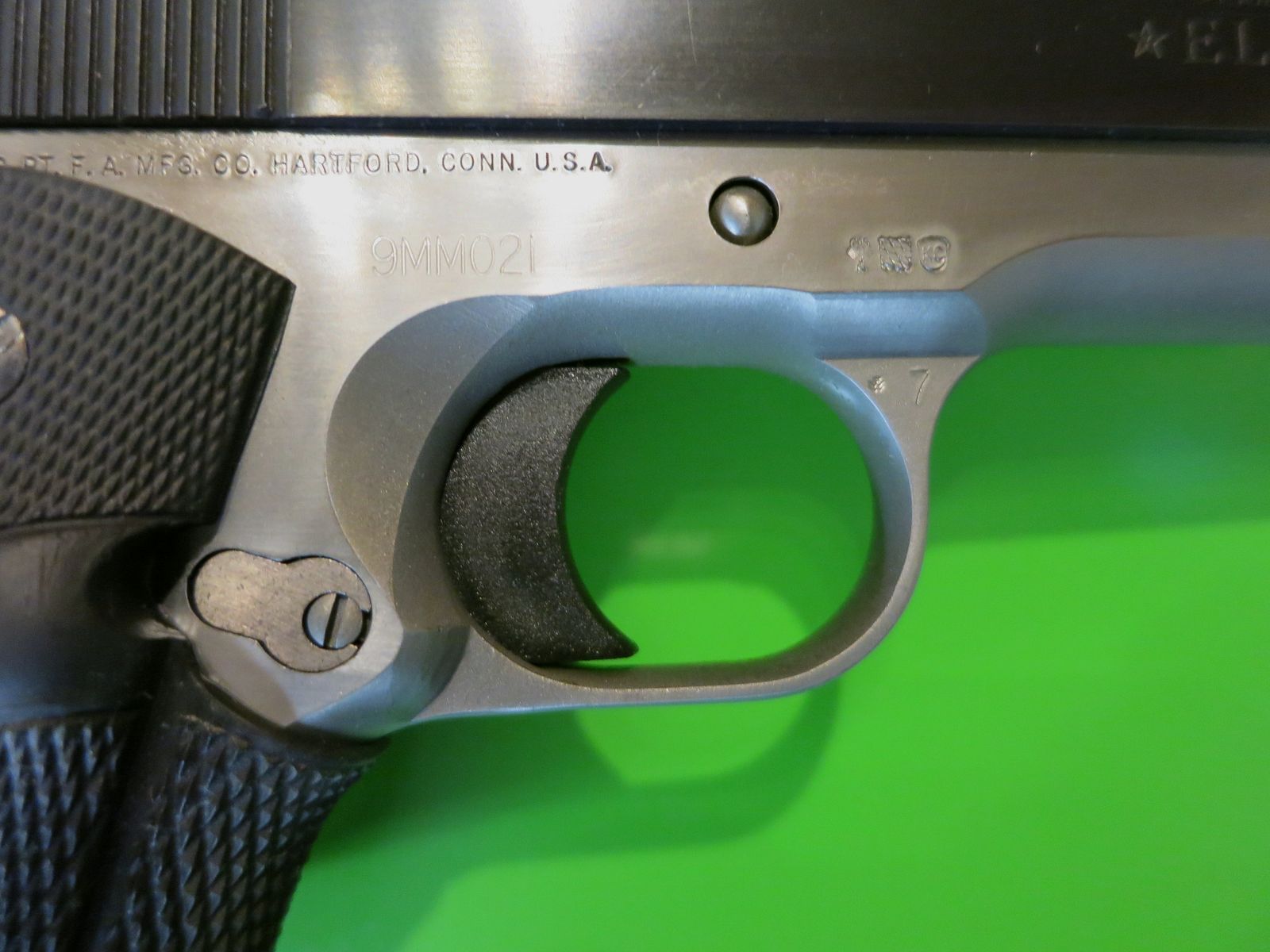 COLT 1911 Combat Elite, 5" Lauf, 9mm Luger, Duo Tone, Sammlerwaffe     #14-