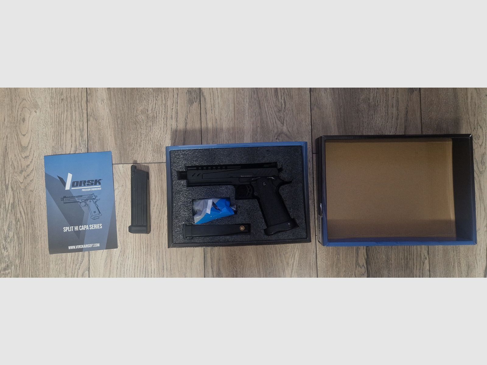 VORSKI Hi Capa 5.1 Split Slide GBB Softair Pistole