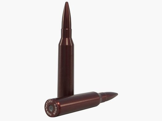 A-Zoom Douille Factice en Aluminium Anodisé .338 Lapua Mag. 2-Pack