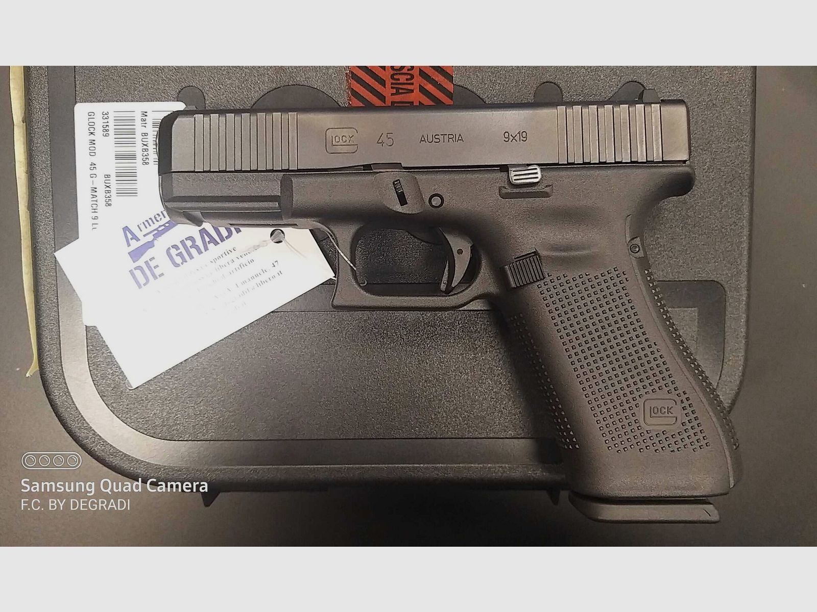 GLOCK MODEL 45 G – MATCH 9 x 19, image 4 sur 4