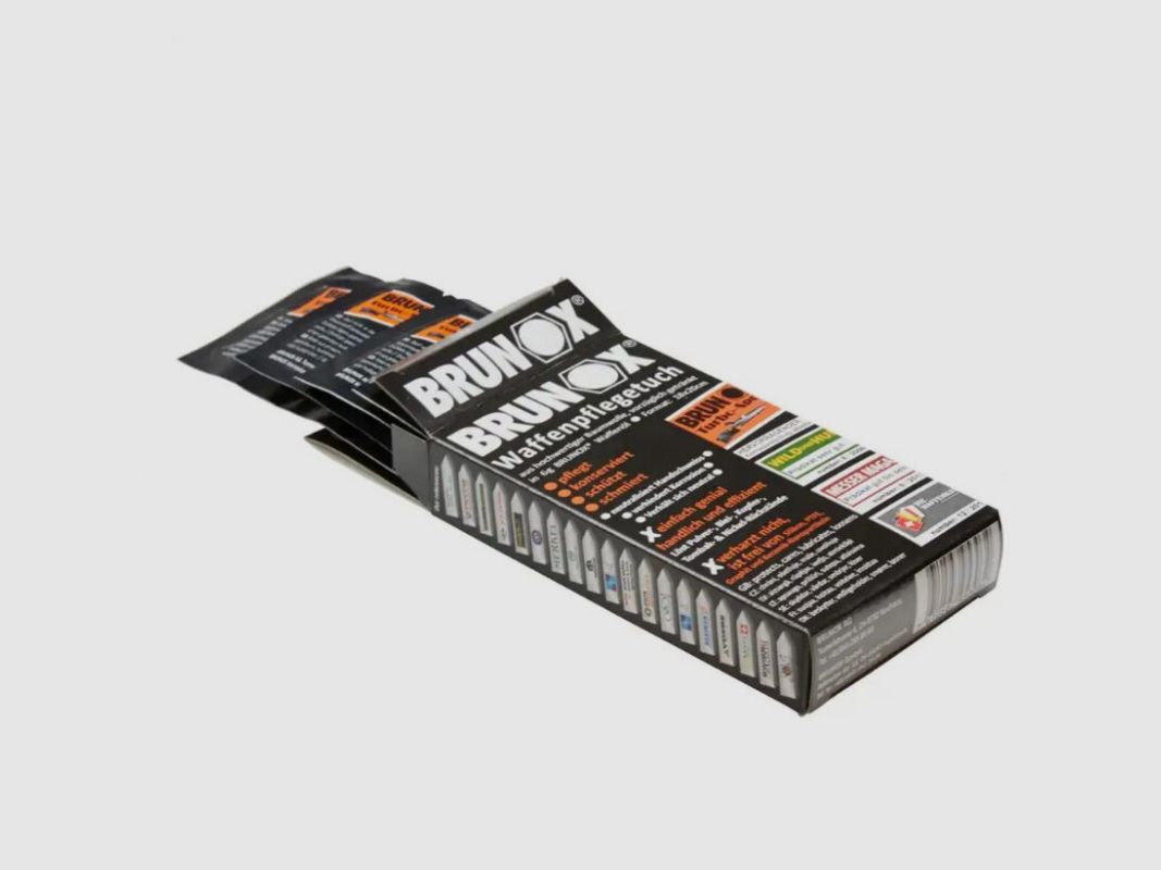 Brunox Lingettes d'entretien pour armes 5 pcs., image 3 sur 3