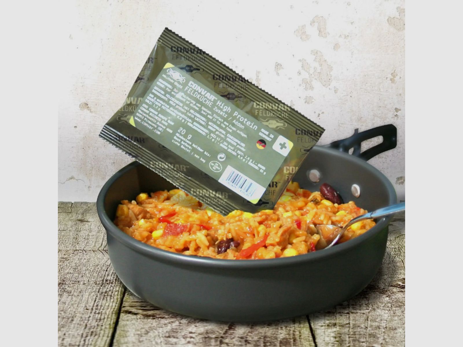 CONVAR Cuisine de Camp CONVAR Cuisine de Camp Supplément Protéiné Élevé 20 g