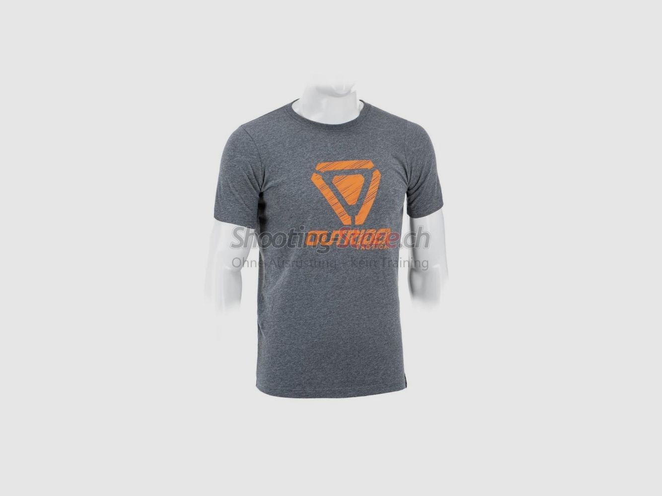 Outrider OT Scratched Logo Tee Dark Grey S