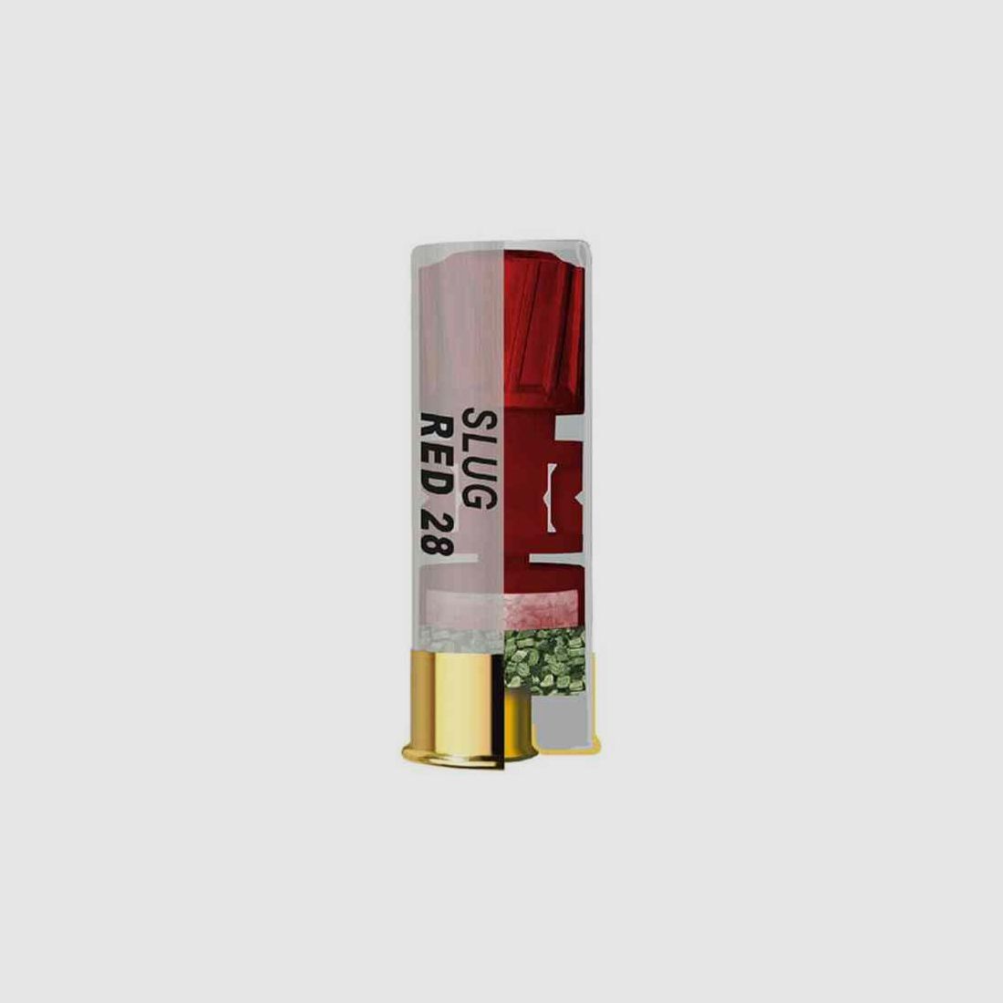 GECO COATED COMPETITION SLUG RED 28 12/67.5 25 pz, immagine 2 di 2