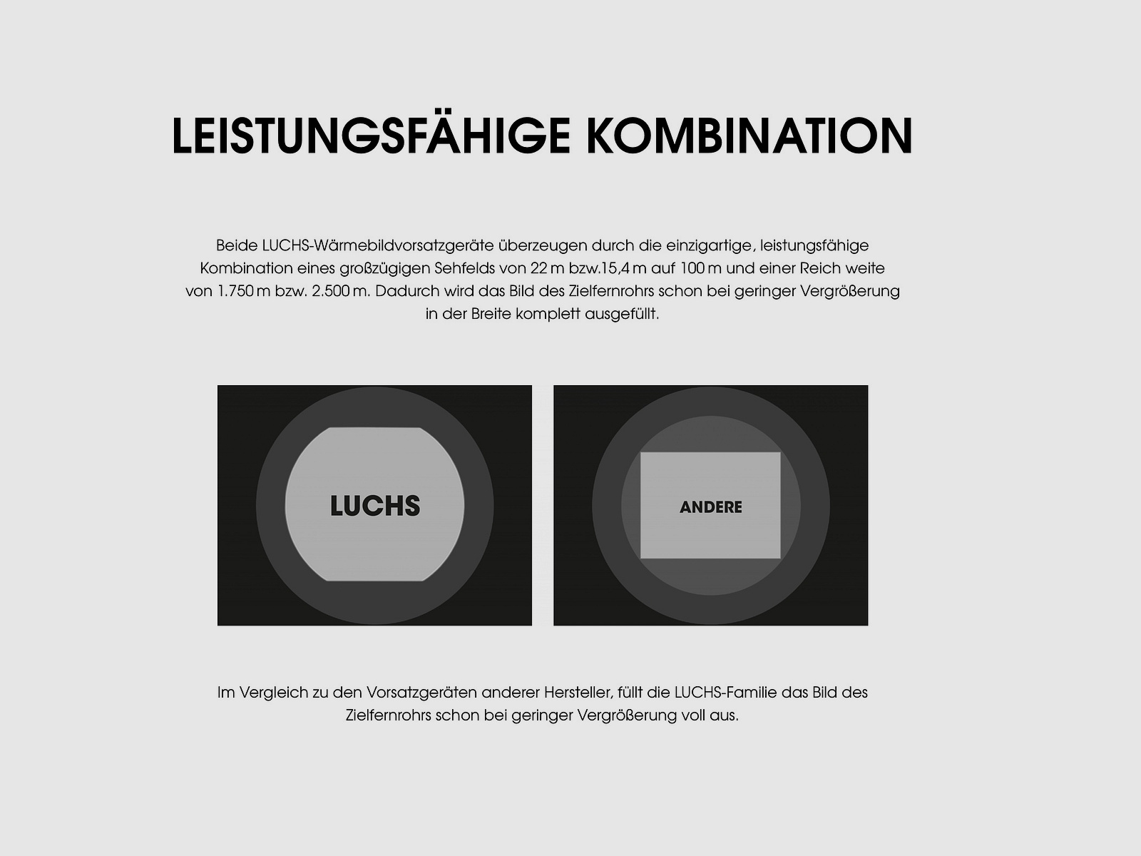 Liemke 80112169 LUCHS 2 Wärmebildvorsatzgerät 640x512 Sensor 2500m Reichweite