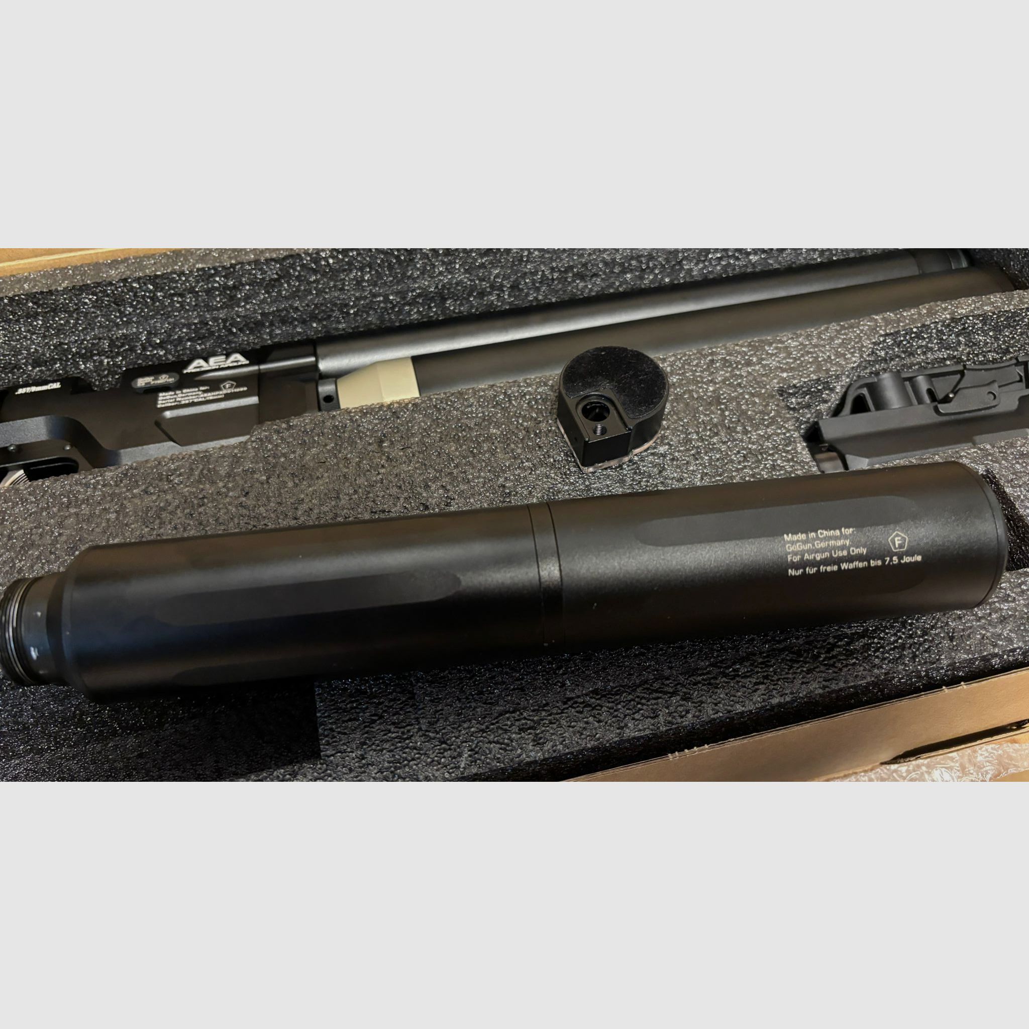 AEA HP MAX MK2 PCP air rifle – as good as new, complete package