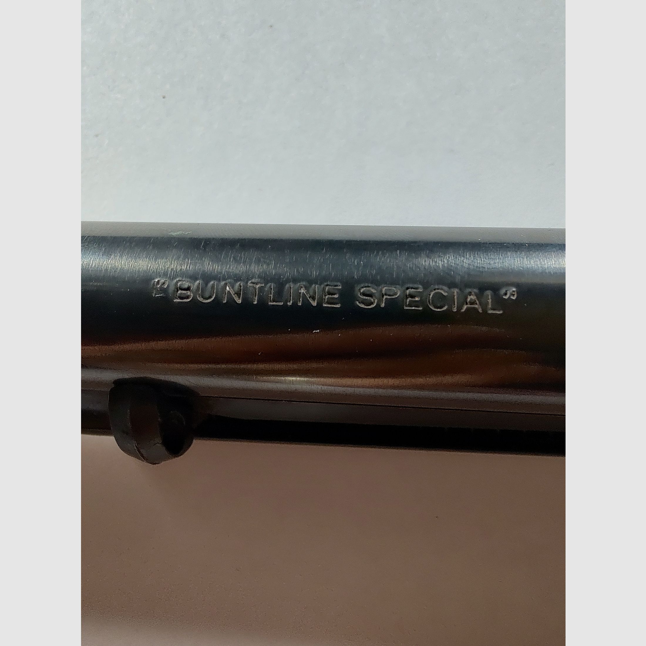  RARITÄT: Herbert Schmidt Mod. 121 Buntline Special | PTB 259 | Kal. 9mm R Knall | inkl. originaler Schulterstütze & historischem Kaufprospekt!