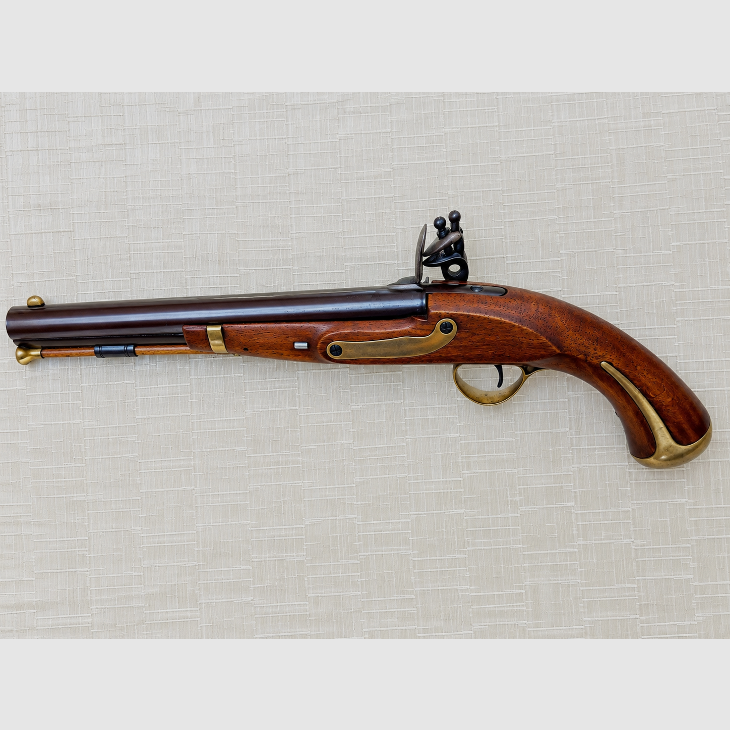 Pedersoli Harpers Ferry muzzleloader flintlock pistol caliber .58, immagine 3 di 4