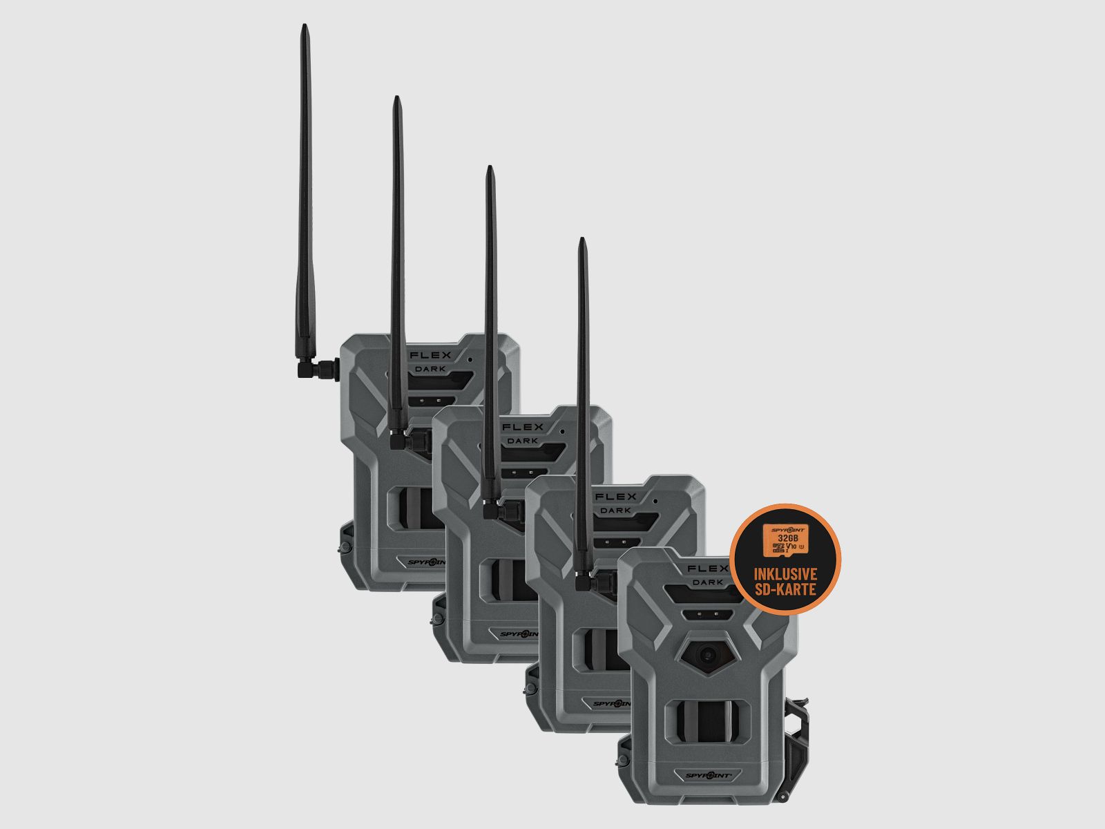 SPYPOINT FLEX-DARK 4er-Set