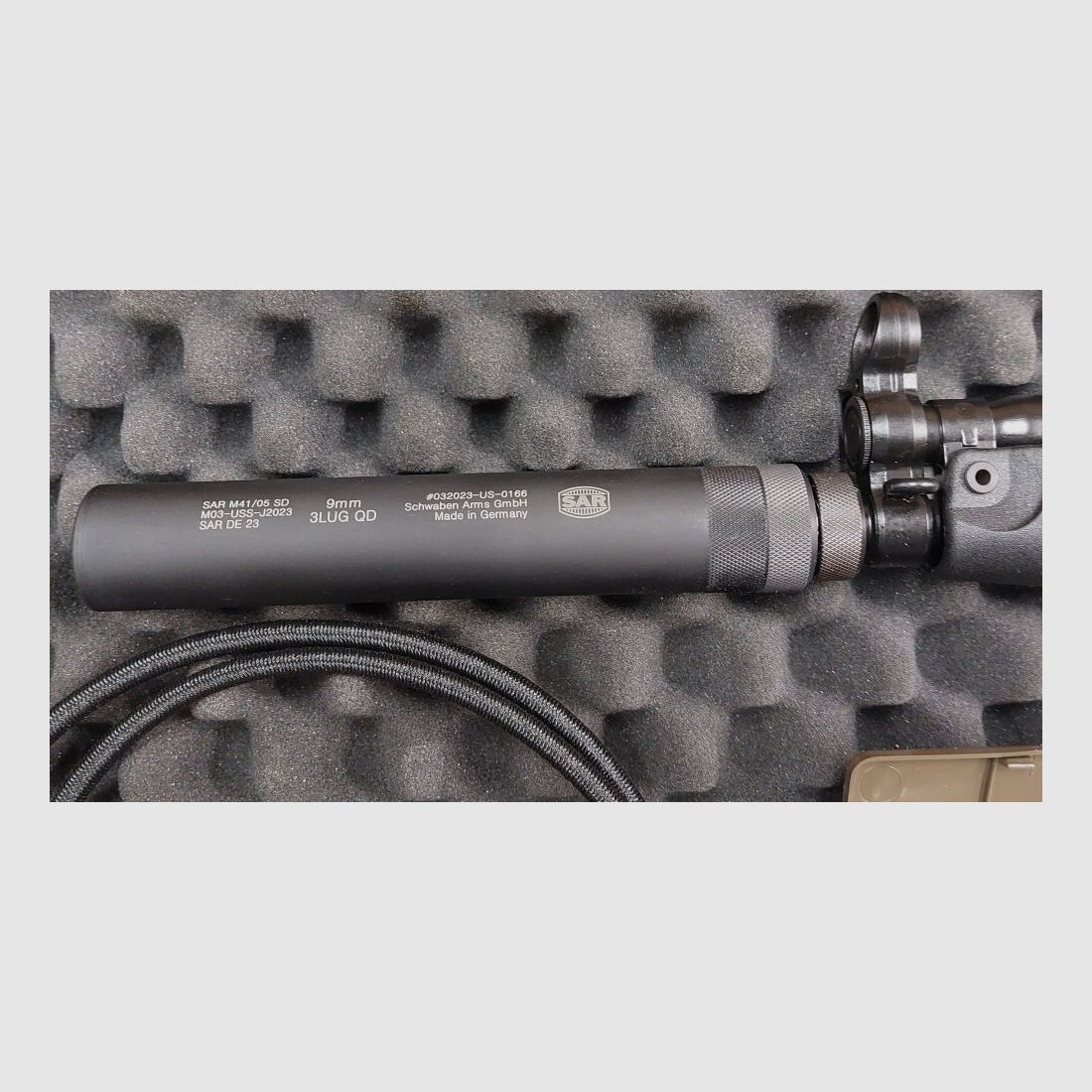 Heckler & Koch ANGEBOT - KOMPLETT-SET SLB Heckler & Koch HK SP5 SD 9x19 Inkl.Schalldämpfer Zivil.MP5 SD