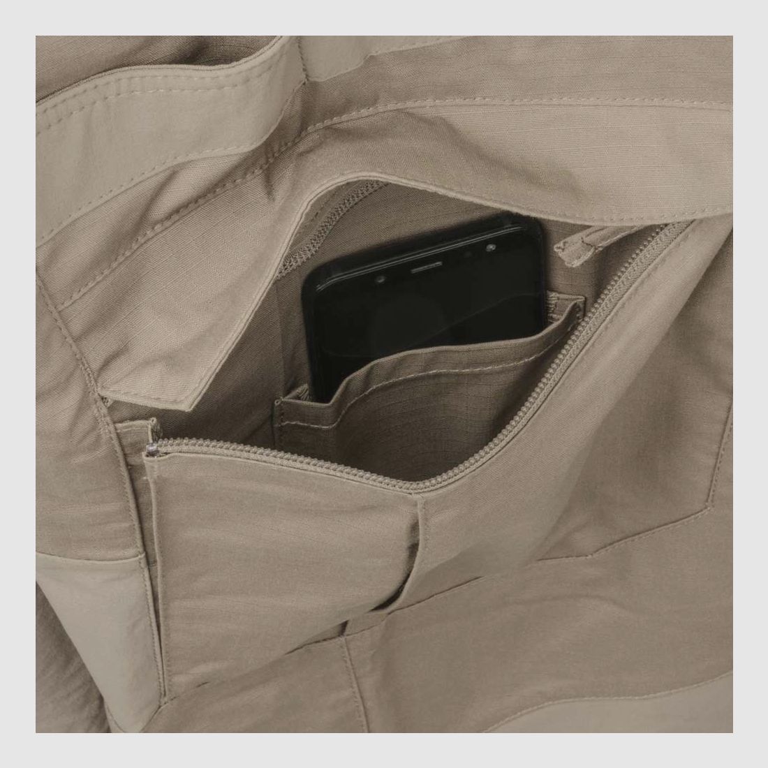 HELIKON-TEX HYBRID TACTICAL PANTS® POYCOTTON RIPSTOP TAIGA GREEN