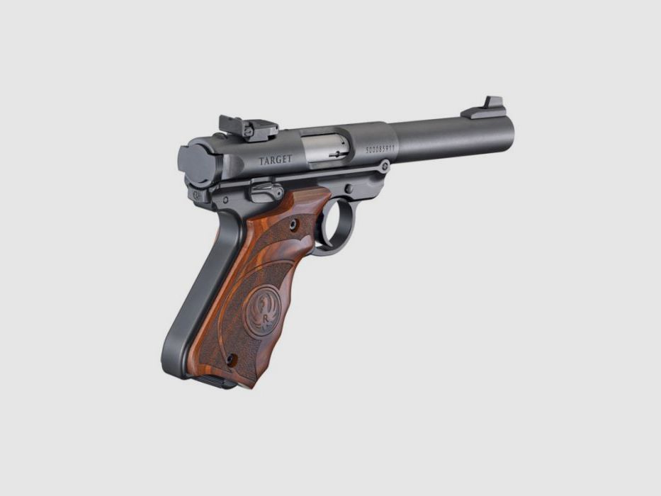 Pistola Ruger Mark IV Target brunita 5,5" | Cal. .22 lr., immagine 5 di 12