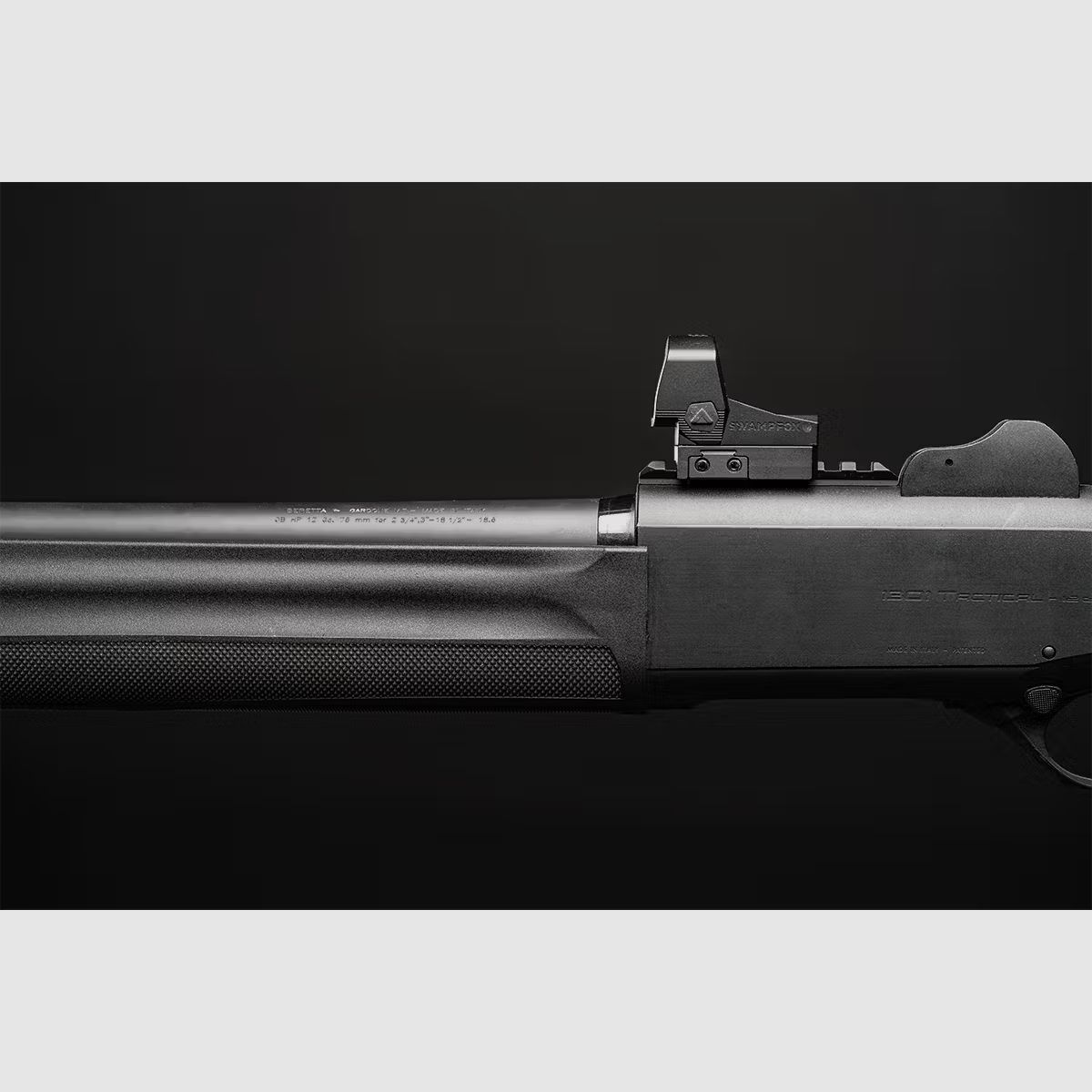 Swampfox Justice II 1x30 RMR Reflexvisier - 4-in-1 Multi-Reticle, rot