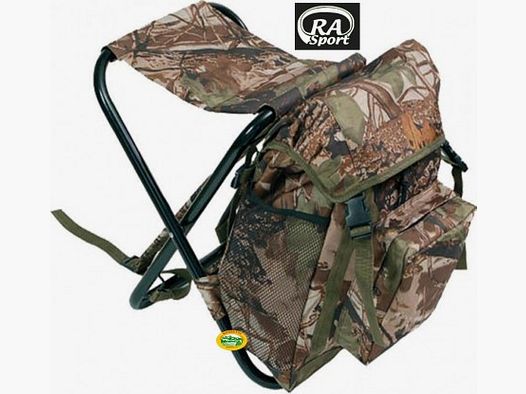 RA SPORT stool with backpack camo BC35Z