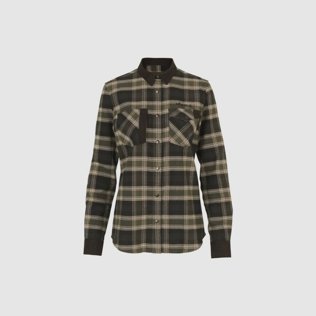 Camisa de manga larga para mujer Harkila Aivak oliva 140112877, imagen 1 de 5