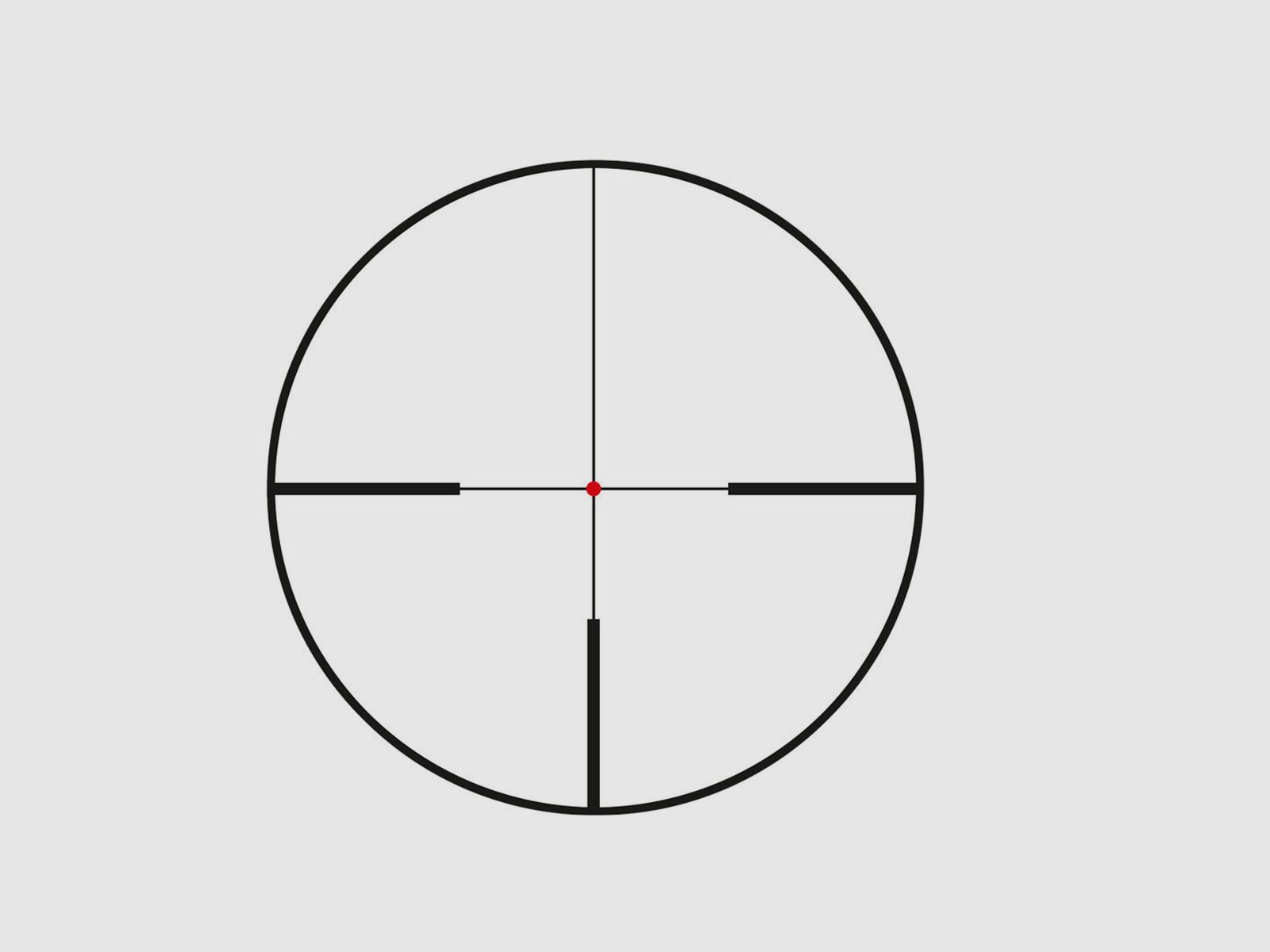 Steiner 202287812 Ranger 8 1,6-12,8X42 30MM Ballistik Türme mit Absehen LA-4A RETICLE