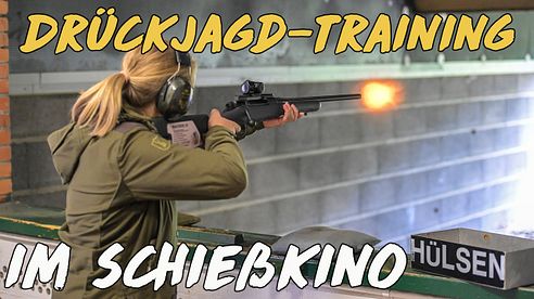 Drückjagd-Training im Schießkino