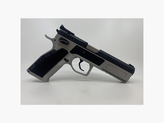 Phoenix Drake Production, Rechtshand, Duotone, DA/SA, Scheibenkorn schwarz, OR LPA, 9 x 19mm, Alu Griff DR Ordonanzbeschuss