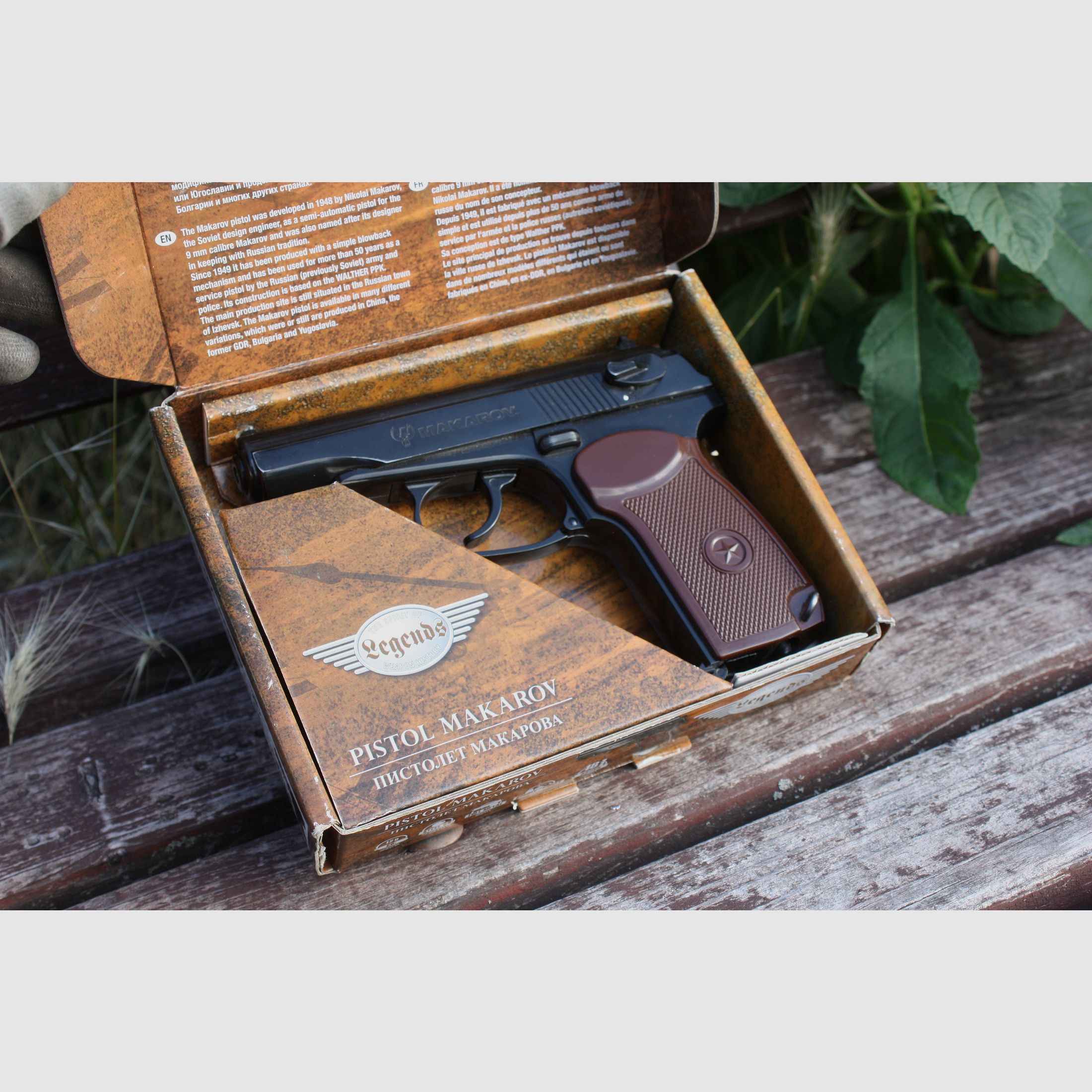 Makarov Co2-Pistole 4,5 mm BB (P18) Neues CO-Ventil