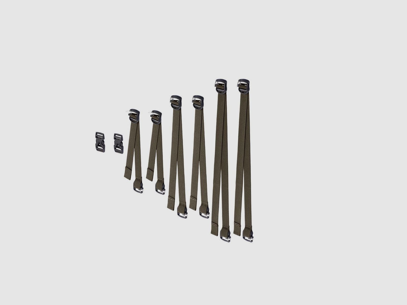 Vorn GS6 Gatekeeper Riemen 6er Pack Olijfgroen