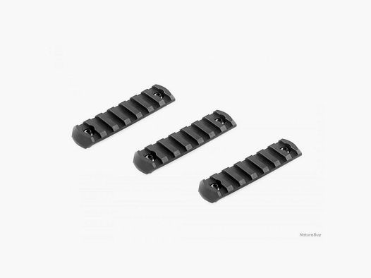 Kit di 3 Rail QRS VFC M-LOK 7 Slots - Montaggio Rapido - Compatibilità Universale - Versatilità e Robustezza