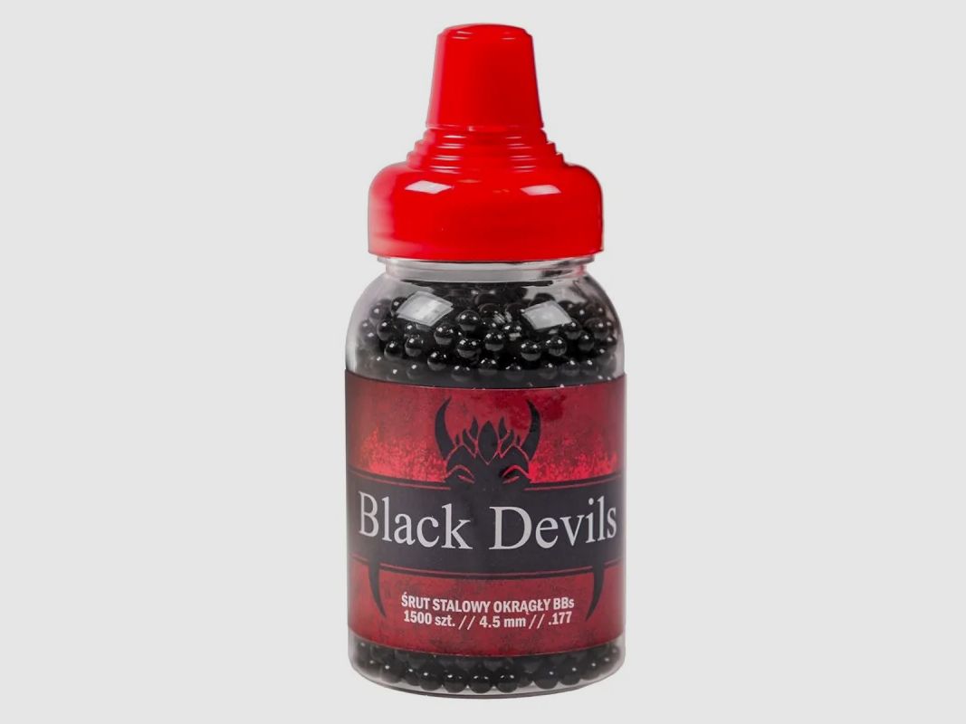BLACK DEVILS Steel BBs 4.5 mm 1500 pcs