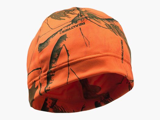 Beretta Fleece Beanie -  Realtree Ap Camo Hd Orange  S