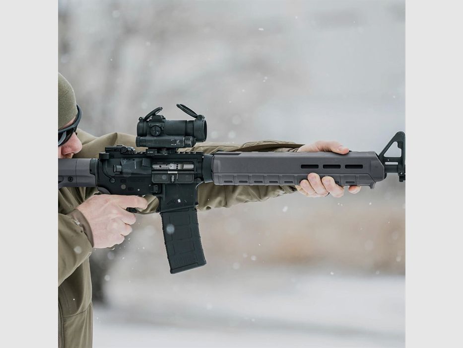 MAGPUL MOE HANDGUARD M-LOK DŁUGOŚĆ RYBOLWĄS DLA AR-15 SZARY, zdjęcie 9 z 9