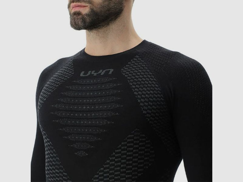 MAN FUSYON DEFENDER UW SHIRT LANGARM, black, Bild 4 von 8