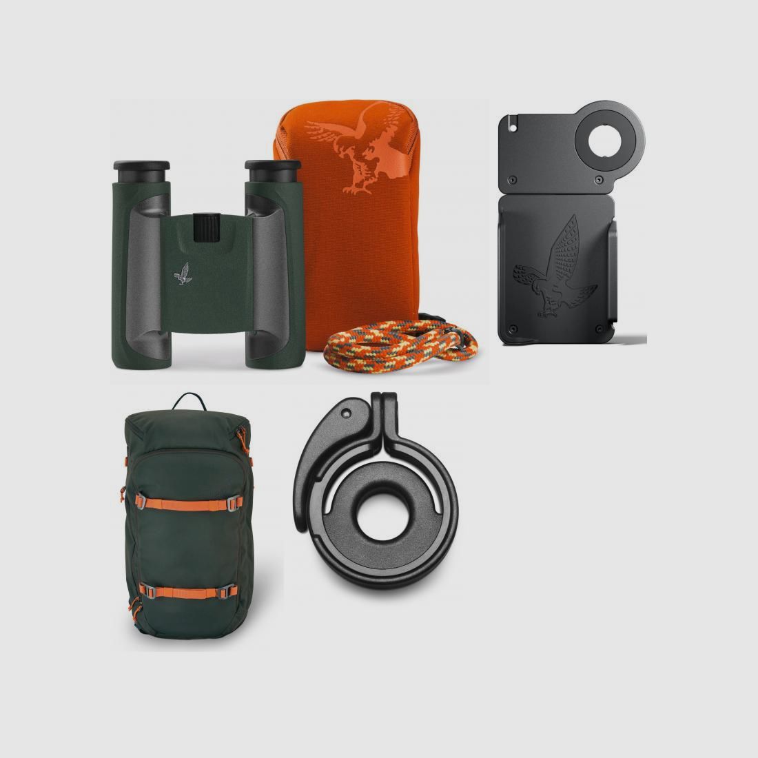 SWAROVSKI OPTIK Swarovski CL Pocket 10x25 Grün + Mountain Expertenpaket Wandern