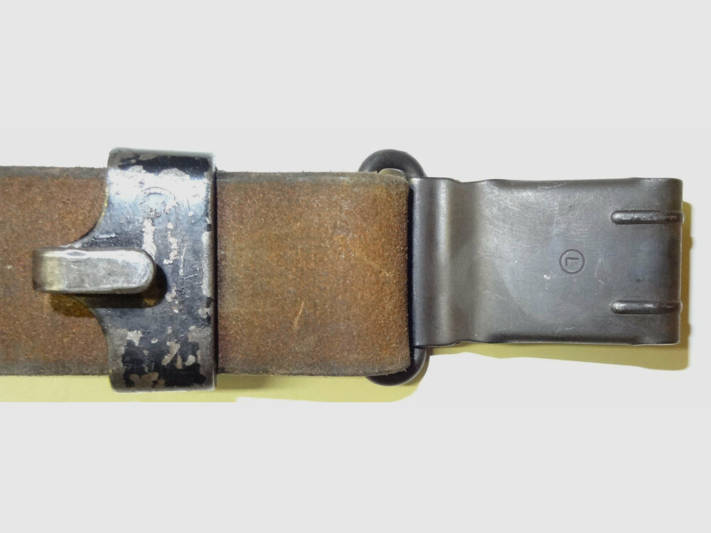 SIG leather strap/carrier strap complete for Swiss service rifle Stgw.57, SIG PE57, SAR M57 SWISS MATCH
