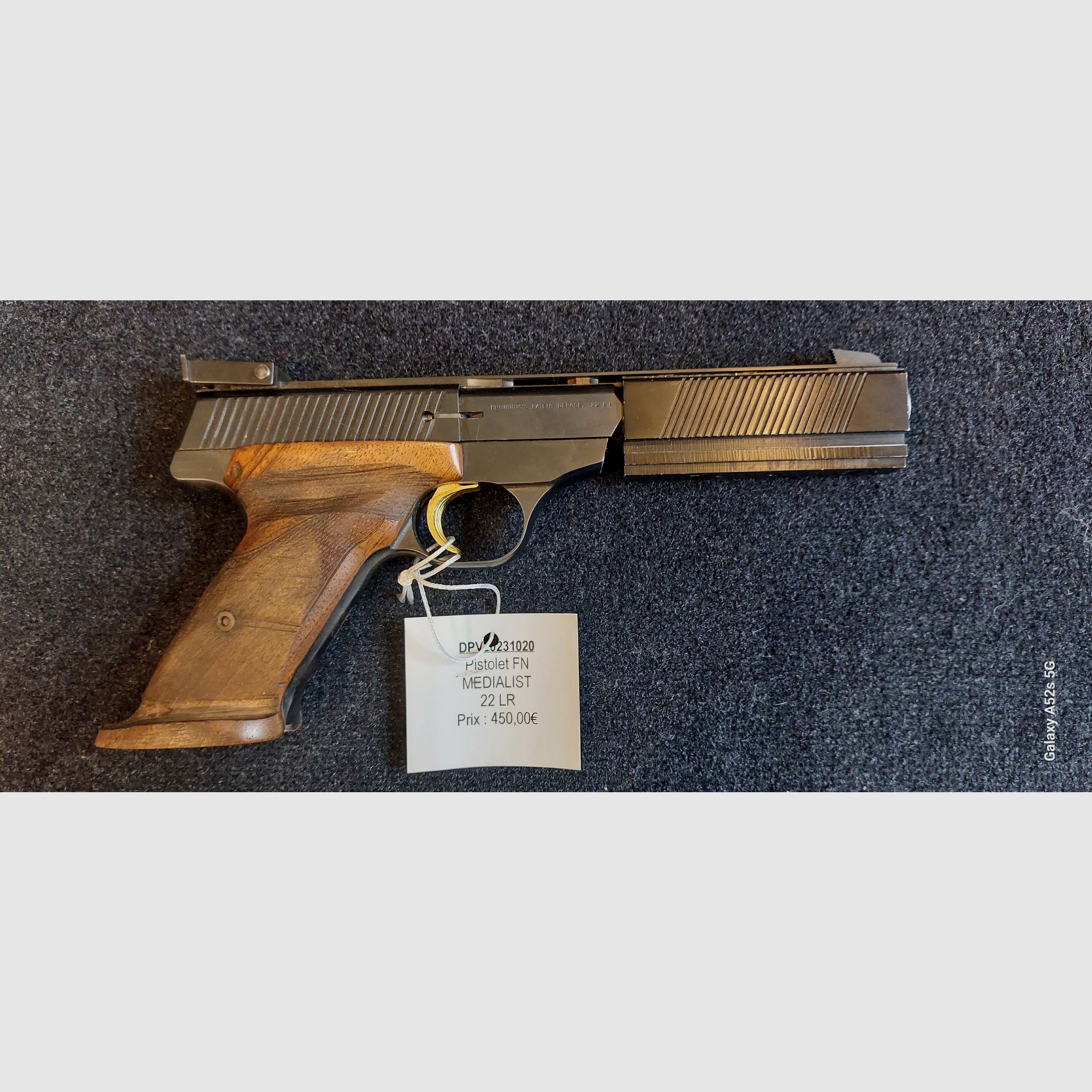 Pistolet FN Medialist 22LR, image 2 sur 2