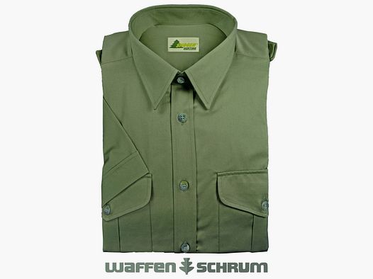 Skogen Hemd 1/2 Arm Grün