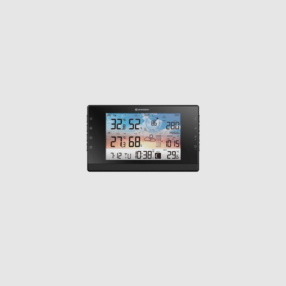 Stazione meteorologica BRESSER WSC Wi-Fi con multisensore 5 in 1, immagine 10 di 15