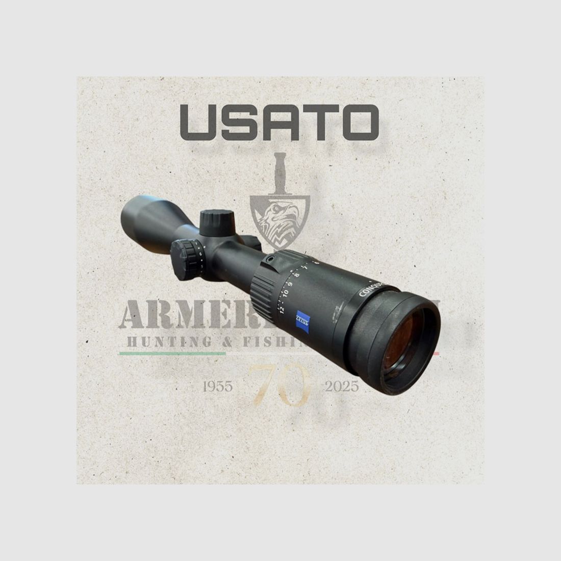 USATO – OTTICA – ZEISS – CONQUEST V4 3-12×56 | Ret. 60 Illuminato, immagine 4 di 5
