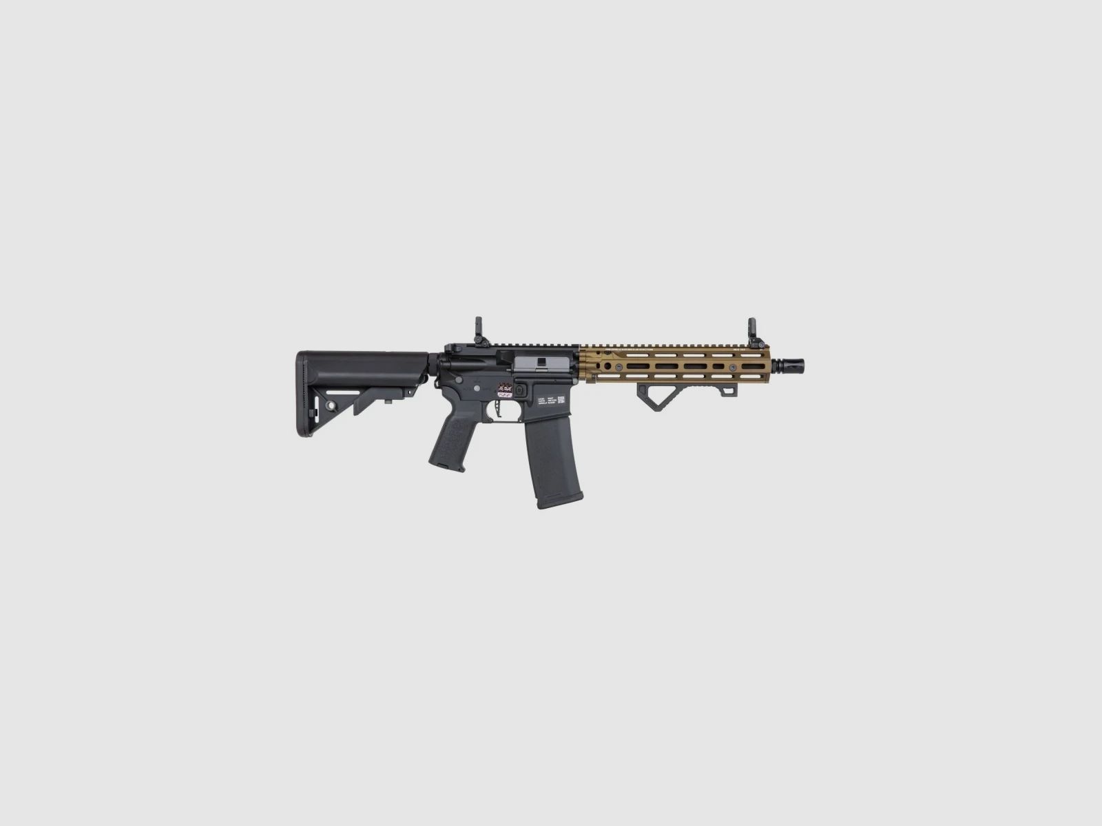 SA Daniel Defense® MK18 RIII M-LOK 10.5" (SA-P27 RIS III PRIME™ Aster II ETU BLDC™) Rifle Airsoft Libre a partir de 18 años – Chaos Bronze -F-