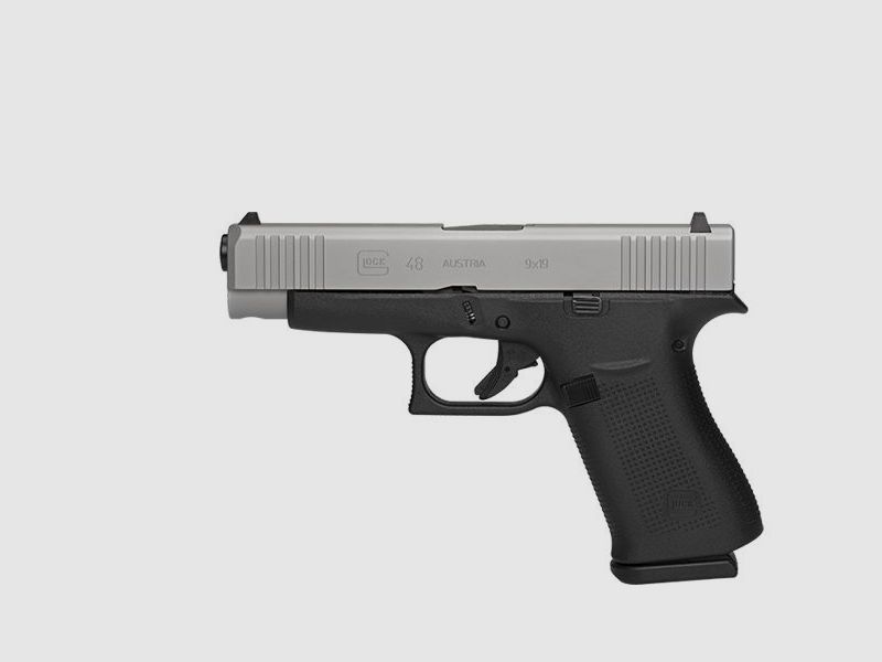 Glock 48 silver slide, image 1 of 2