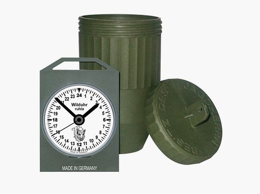 Wilduhr mit Batterie